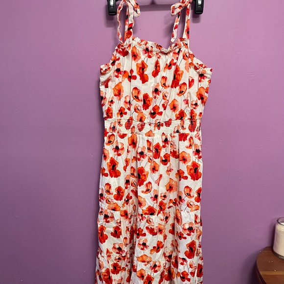 Matilda Jane Dresses & Skirts - Matilda Jane Poppy Maxi Dress | Size L | Tie Straps